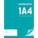 Warwick 1A4 Exercise Book Unruled 230 x 180mm 24 Leaf