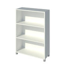 Bookcase 3 Tier 800Wx300Dmm White