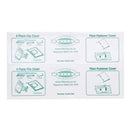 Dalton File Fasteners Adhesive Cover Only Pack 100