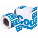 Codafile Lateral File Labels Number 3 25mm Pack 500