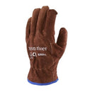 Lynn River UltraCold 62655 Suede Winter Gloves Brown Pair XL