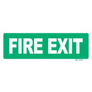 FIRE EXIT Screenprinted Sign 450x180mm