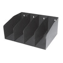 Fluteline Winmac Storage File Lever Arch Metal 170 x 400 x 300mm Black