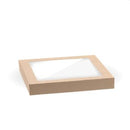 Biopak Bioboard Catering Tray Pla Window Lid Small Carton Of 100
