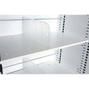 Proceed Shelf Divider Tambour Polycarbarbonate Clear
