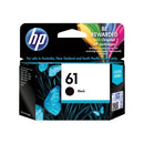 HP Inkjet Ink Cartridge 61 Black