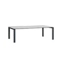 Novah Straight Desk 1200Wx600Dmm White Top / Black Frame