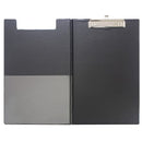 Okin Clipboard PVC Double Foolscap Black