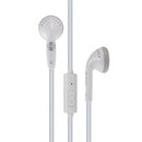 Moki Earphones In-Line Stereo 3.5mm Audio Jack White