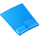 Fellowes Wrist Rest Mousepad Clear Blue