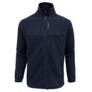 Plain Micro Fleece Jacket Navy Navy-2XL