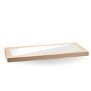 Biopak Bioboard Catering Tray Pla Window Lid Large Carton Of 50