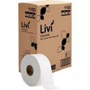 Livi Essentials Premium Mini Jumbo Toilet Tissue 2 Ply Carton 12