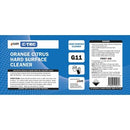 2Care Label Orange Citrus Degreaser Sheet 3