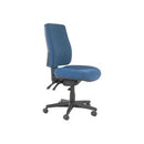 Roma Task Chair 3 Lever High Back Dark Blue No Arms