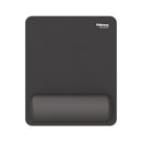 Fellowes Breyta Mouse Pad Wrist Rest Black