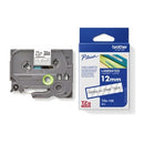 Brother P-Touch Labelling Tape Laminating TZe-135 12mm x 8m White On Clear