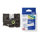 Brother P-Touch Labelling Tape Laminating TZe-261 36mm x 8m Black On White