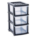 Taurus Storage Organiser 3 Drawer Grey