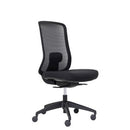 Buro Elan Mesh Task Chair Synchro High Back Black