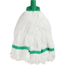Edco Microfibre Round Mop Head Green 350g