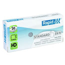 Rapid Staples No. 23/5 20 Sheet Box 1000
