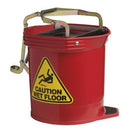 Oates Wringer Bucket Wide Mouth 16L Red