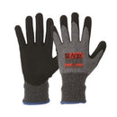 Paramount Safety Apud Arax Touch Cut 5 Glove Cut Resistant Pu Palm GreySize 8 Pair