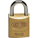 Lockwood Padlock Shackle Opening 20mm Brass