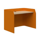 Sonic Focus Desk Acoustic 850h x 1200l x 800d Orange Classic Oak