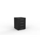 Cubit Mobile Pedestal 4 Drawer Locking 466Wx460Dx640H Black