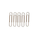NXP Paper Clips Round Steel 50mm Box 100