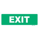 Safety Sign PVC 'Exit' 400 x 180mm Green White
