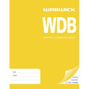 Warwick WDB Exercise Book Blank & 14mm Ruled 230 x 180mm 32 Leaf