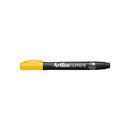 Artline Supreme Permanent Marker Bullet Tip 1.5mm Yellow