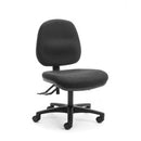 Alpha Task Chair 2 Lever Mid Back Black