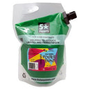 5 Star Tempera Poster Paint 1.5 Litre Pouch Green