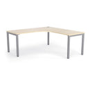 Cubit Workstation 1800Wx1800Wx700Dmm Nordic Maple Top / Silver Frame