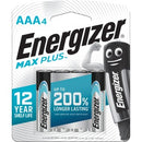 Energizer Max Plus AAA Battery Alkaline Pack 4