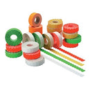 Meto 15.22 Labels Permanent Tamperproof 22 x 16mm Yellow Roll 1000