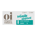 Oi Organic Tampons Super Pack 16 Box 12