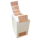 Filecorp C-Ezi Lateral File Labels Year 2024 16 x 28mm Box 100