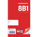 Warwick 8B1 Spiral Notebook 7mm Ruled 165 x 100mm 50 Leaf