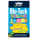 Bostik Blu Tack Reusable Adhesive 75g Assorted Colours Pack 5