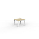 Cubit Coffee Table 600Wx600D Oak Top / White Frame