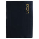 Collins 2027 Diary Day To Page PVC Cover A5 Black