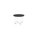 Zion Coffee Table Round 600mm Black / White