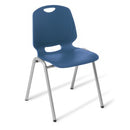 Spark 4 Leg Chair Navy