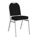 Klub Conference Chair Black / Silver Frame