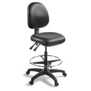 Tag 2.40 High Lift Chair 2 Lever Mid Back Black PU